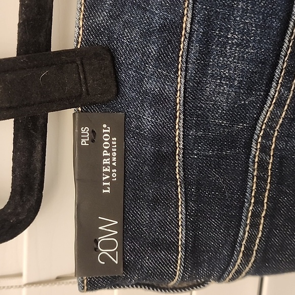 NWT Size 20W Liverpool Straight High Rise Jeans - Picture 9 of 12